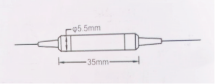 光纖法拉第偏振旋轉器封裝尺寸圖2